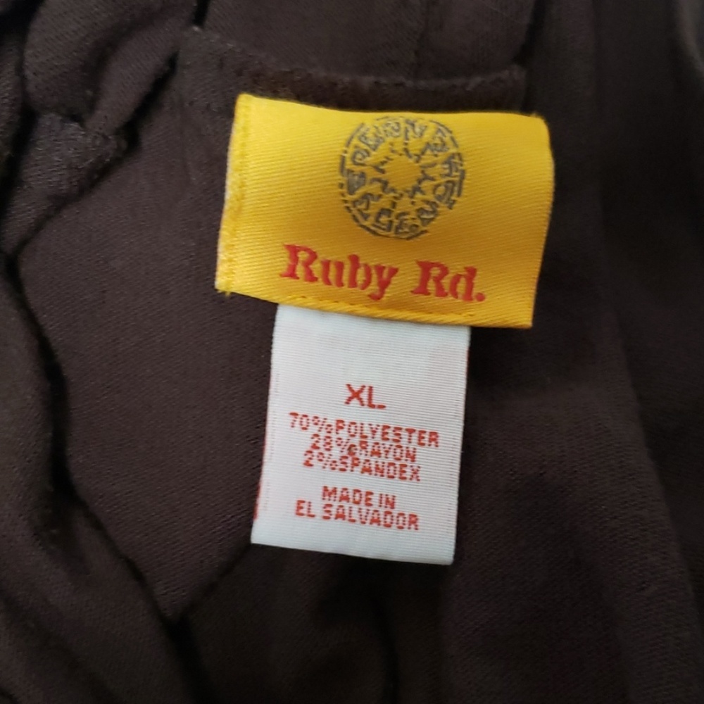 Ruby Rd. Brown Cover Up - Picture 3 of 3
